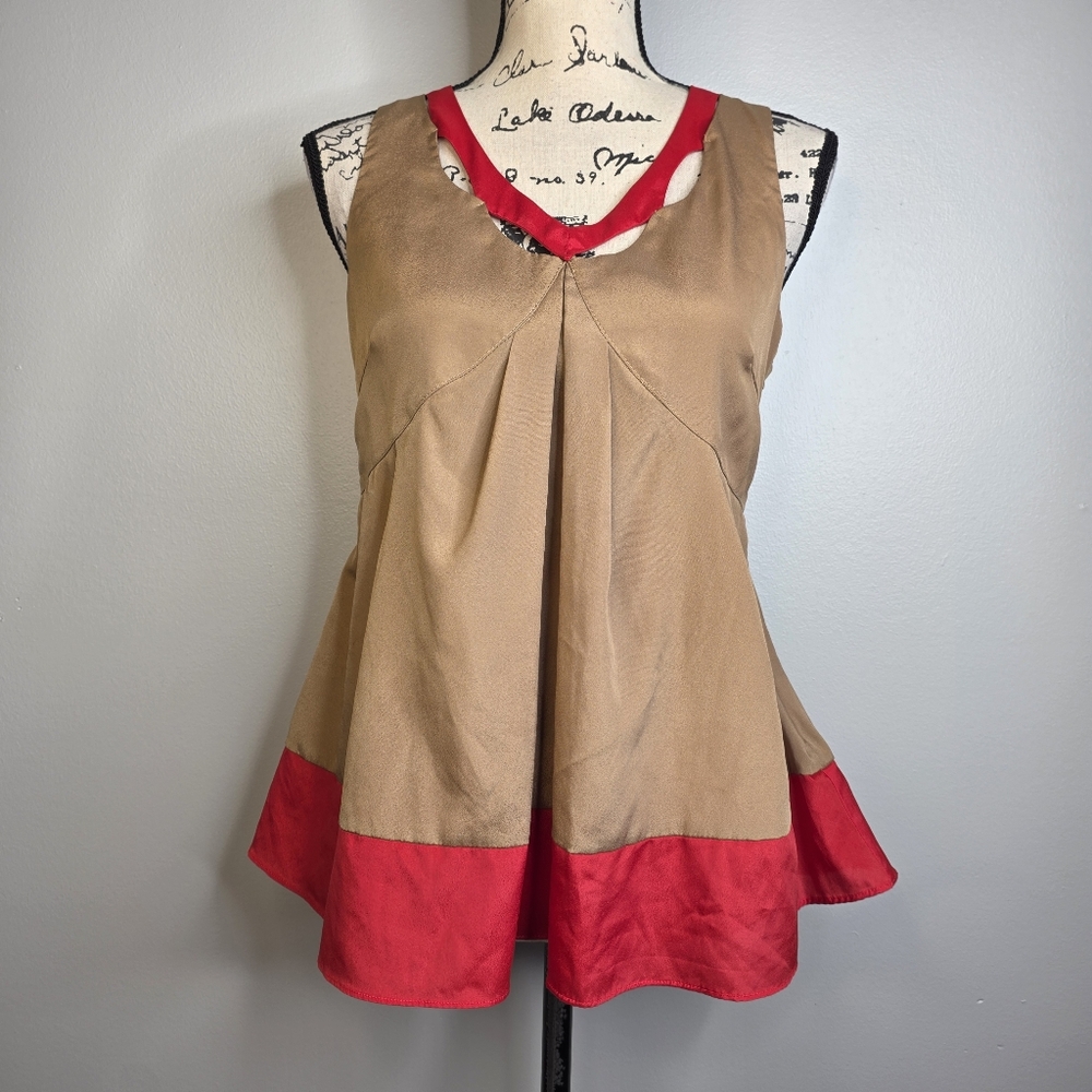 Anthropologie Ryu babydoll tank top sz M